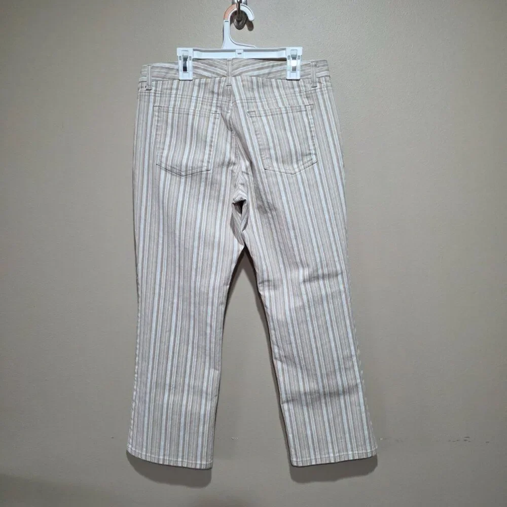 Theory Striped Crop 25